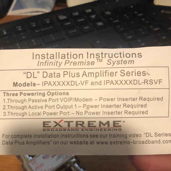 Infinity Premise Symmetry Plus Amplifier Model IPA1008DL-RSVF - Picture 8 of 10